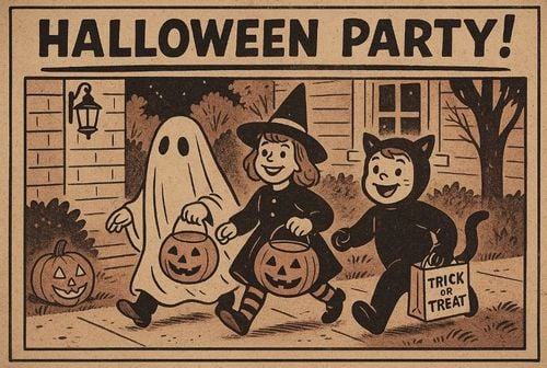 Halloween Travels to America